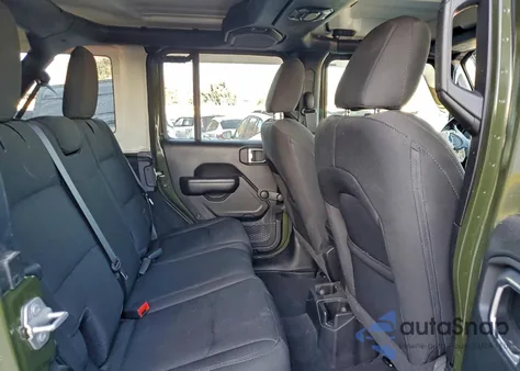 2021 Jeep Wrangler Unlimited Sport z USA, uszkodzony, nr VIN 1C4HJXDM7MW613354